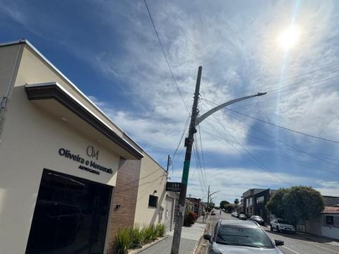 Fachada do escritório Oliveira e Monserath, na Rua Liberdade, em Barra do Garças